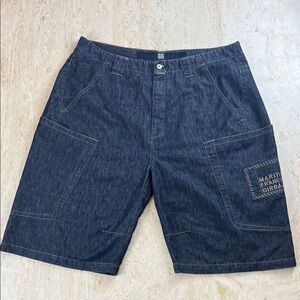 Y2K Vtg Marithe Francois Girbaud denim jorts shorts  men’s size 40 baggy 90’s